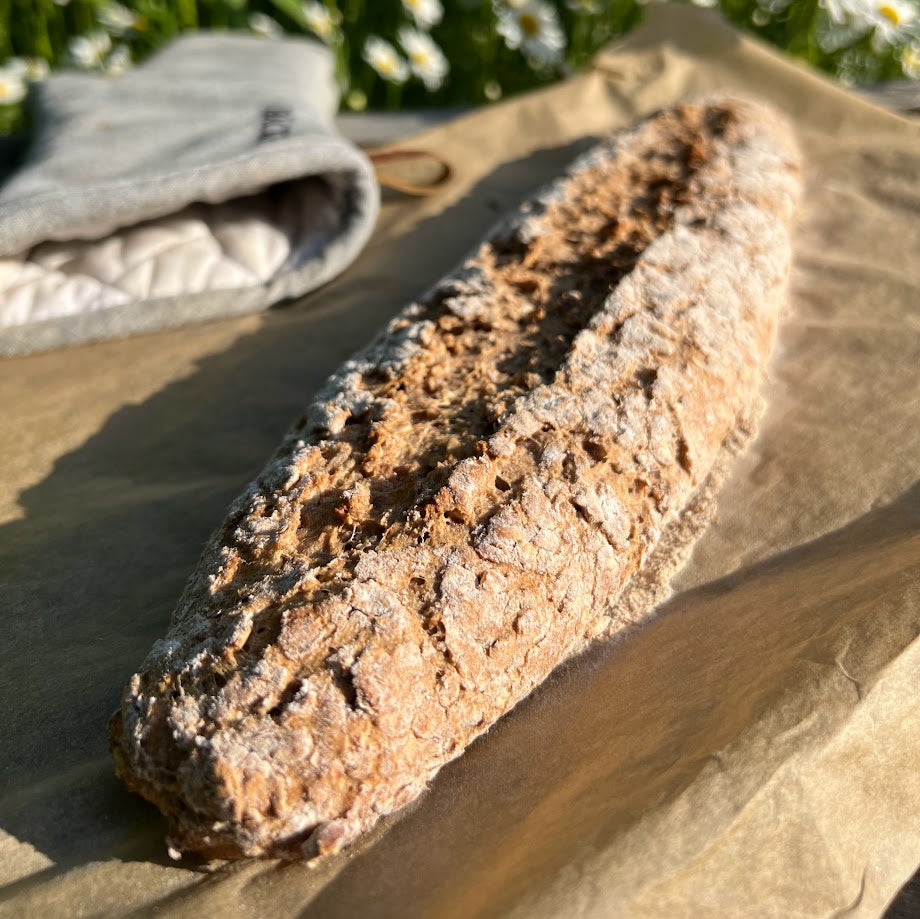 Dinkelrollen-Baguette