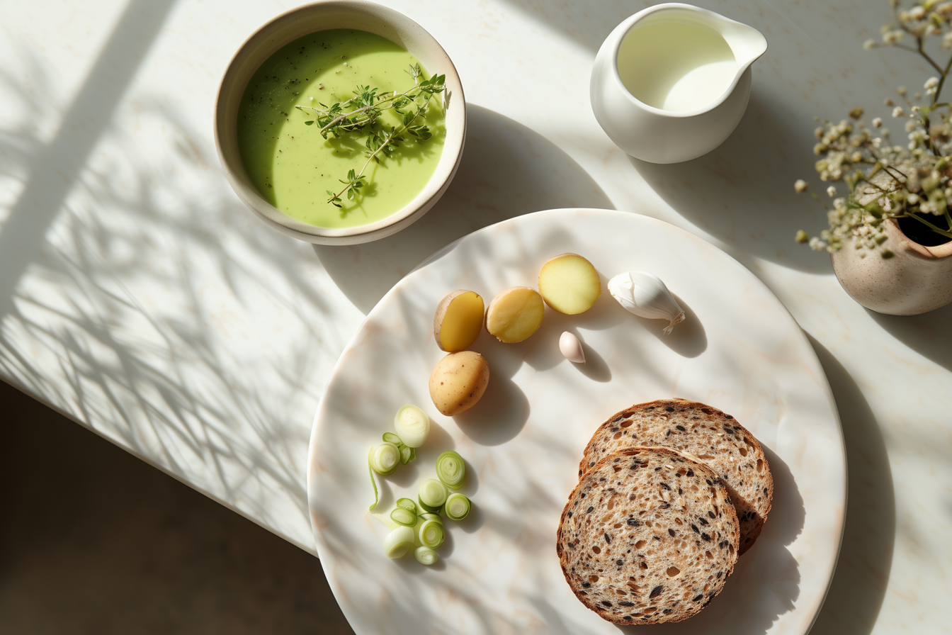 Quinoarolle & Kartoffel-Porree-Suppe – BÄCKERS Quinoarolle & Kartoffel-Porree-Suppe – BÄCKERS