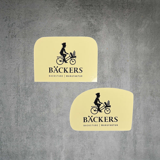 Bäckers Teigkarte Kunststoff - 2 Stück