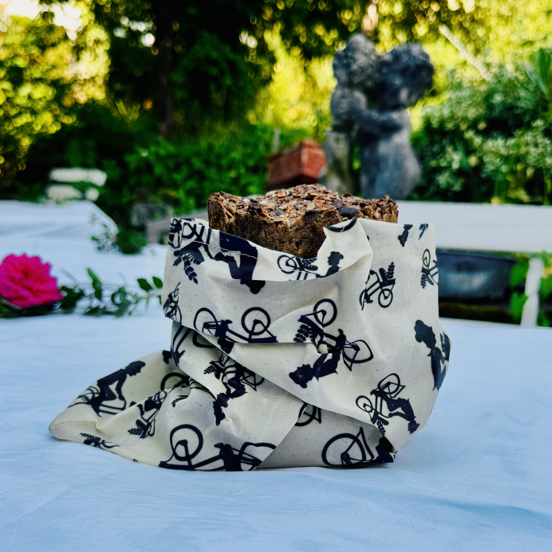 Bäckers Bienenwachsbeutel zur Brotaufbewahrung