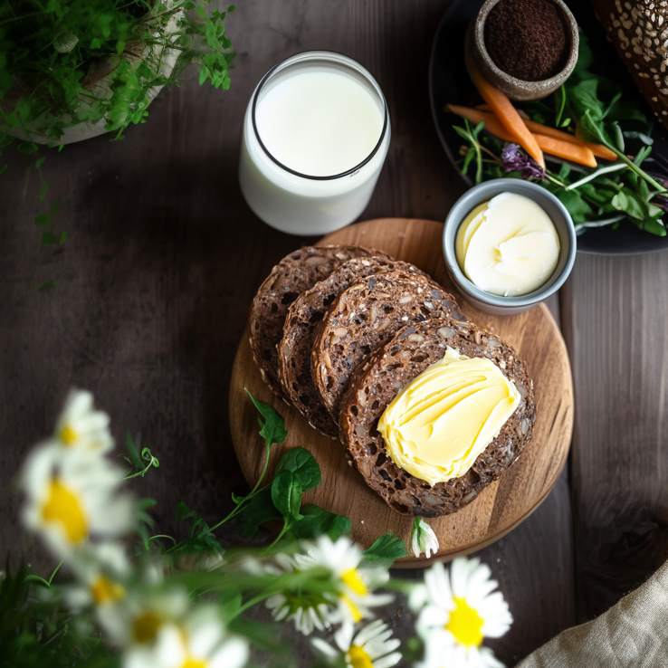 Saatenrolle Brotbackmischung -glutenfrei-