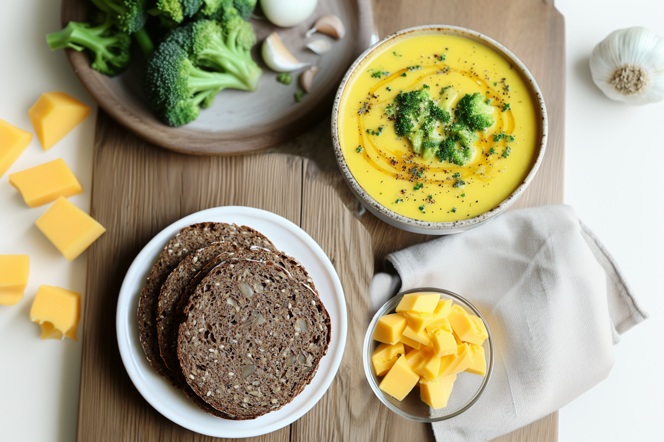 Superrolle & Brokkoli-Cheddar-Suppe – BÄCKERS Superrolle & Brokkoli-Cheddar-Suppe – BÄCKERS