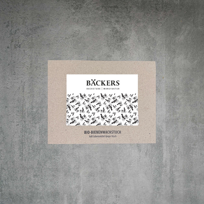 Bäckers Bienenwachsbeutel zur Brotaufbewahrung