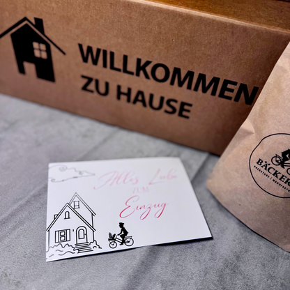 Geschenk-Box zum Einzug - Brot & Salz